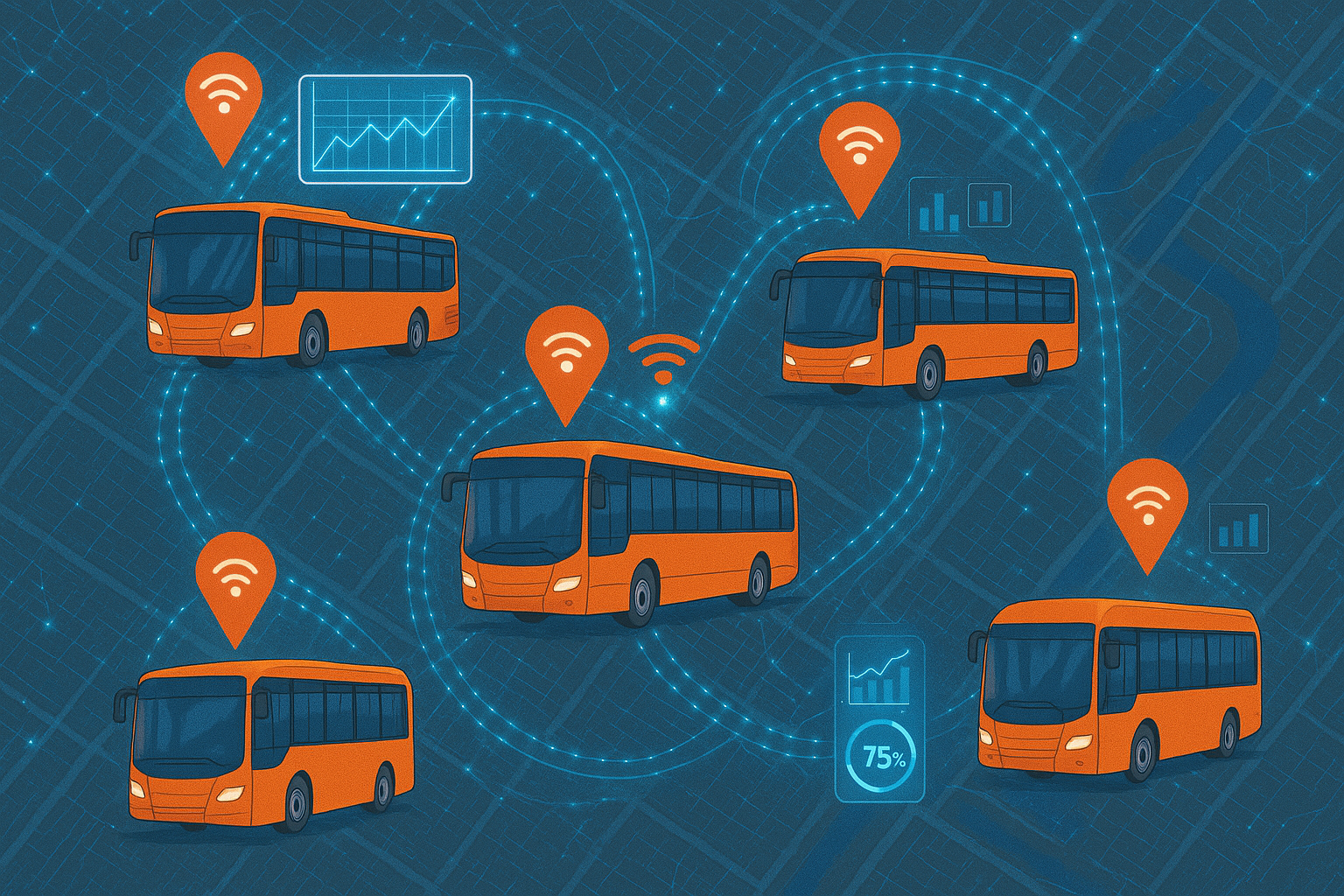 Ônibus com Telemetria